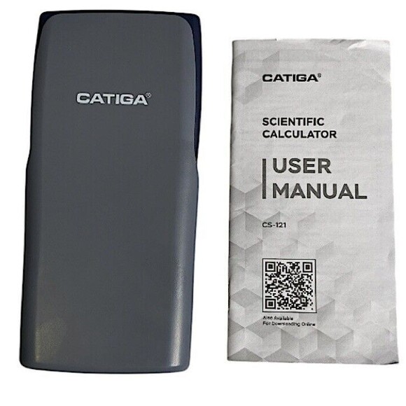 Catiga CS121 Scientific Calculator With Graphic Functions Gray Office School - Picture 2 of 5